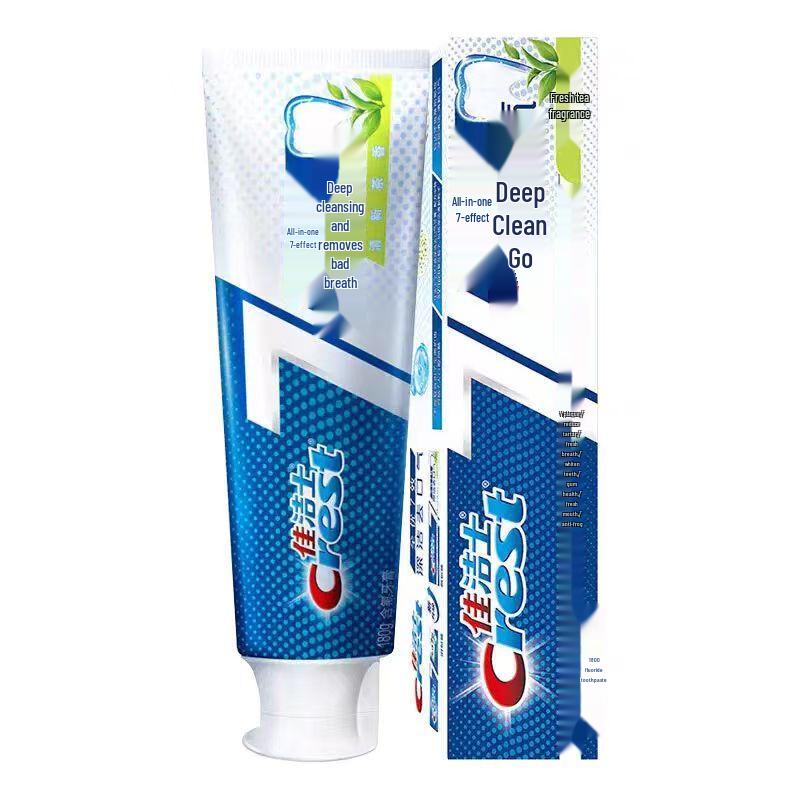 Crest All-in-One 7-Effect Tea Fresh Fluoride Toothpaste