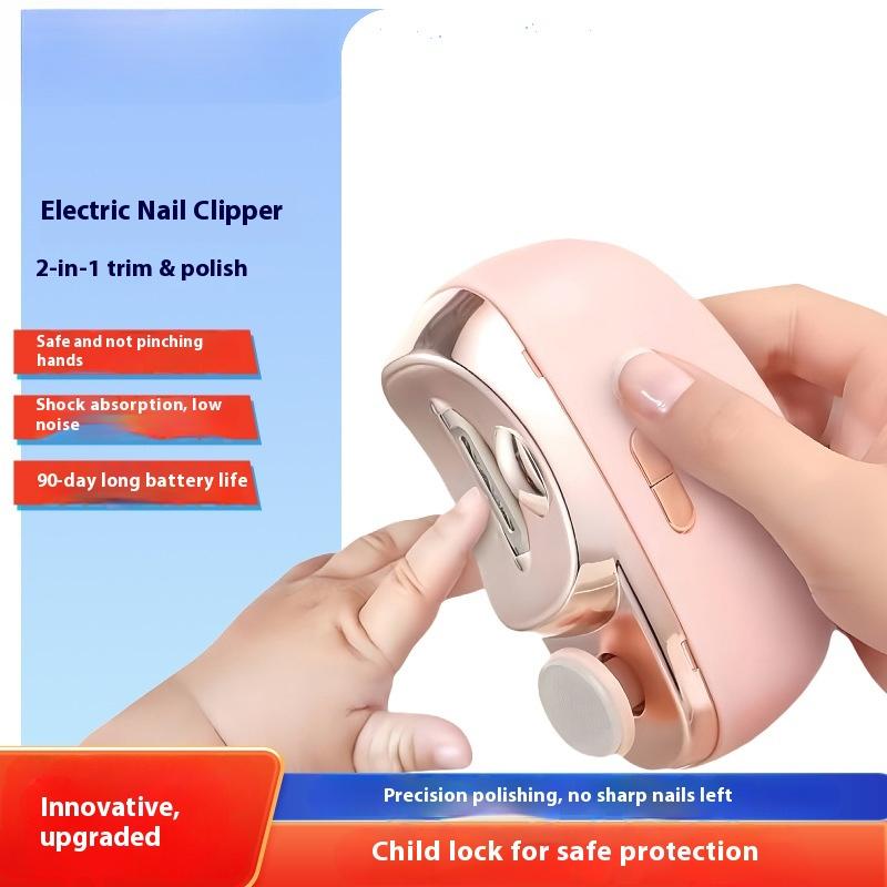Electric Nail Sharpener Baby Adult Nail Sharpener Anti-Clip Automatic Nail Clipper Multifunctional Electric Nail Sharpener