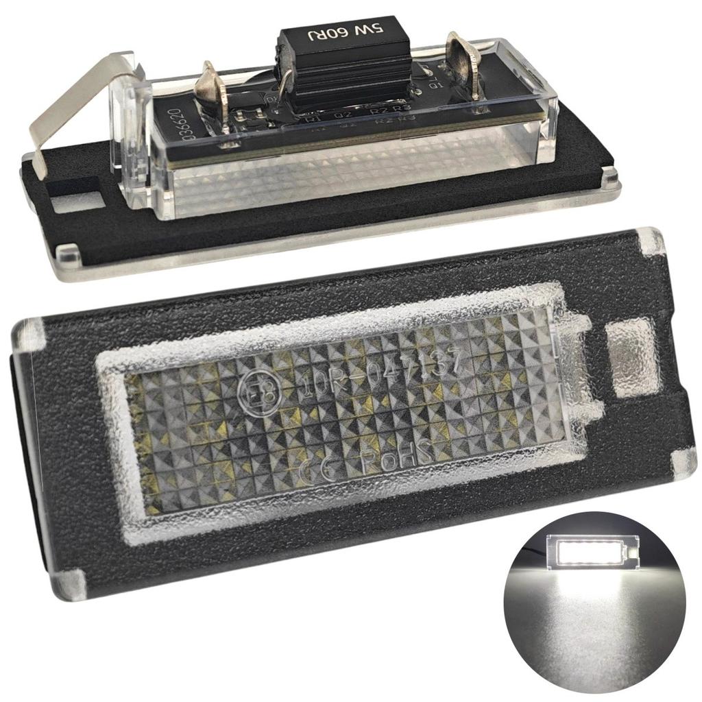 LED-skyltbelysning kompatibel med Peugeot, Citroen, Fiat, Lancia - 2 st Off-Road