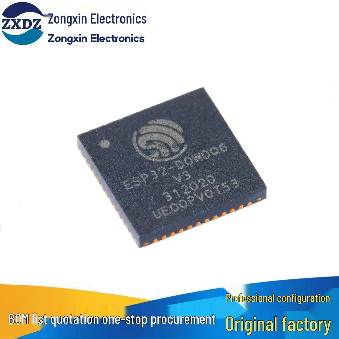 

ESP32-D0WDQ6-V3 QFN-48 Двоядерний Wi-Fi та Bluetooth Мікроконтролерний Чіп