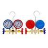 R22 R134A Refrigerant Manifold Manometer Valves Pressures Gauge Air Conditioner Refrigerant Filling Instrumentation Tool