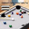 Large Indoor Fiber Pool Table for Kids: Parent-Child Interactive Game for Small Families