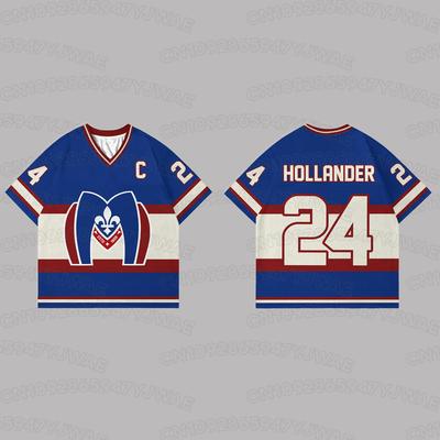 Neues beheiztes Rivalry Hockey-Trikot für Herren und Damen, kurzärmliges T-Shirt, Unisex-Oberteile