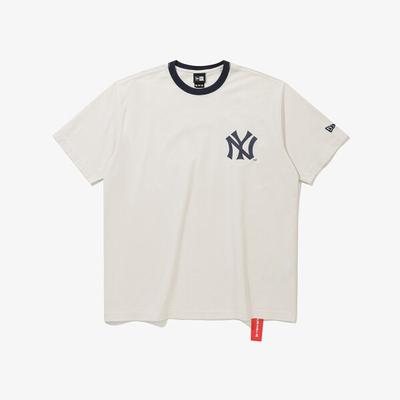 New Era New York Yankees World Series Camiseta Creme 15147499