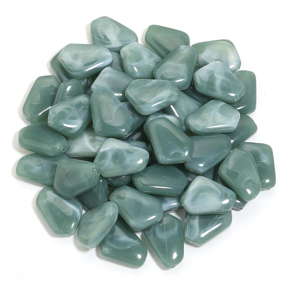 20pcs 25x18mm Irregular Acrylic Beads Colorful Cloud Loose Spacer Beads For DIY Jewelry Making Bracelets Necklace Accessories