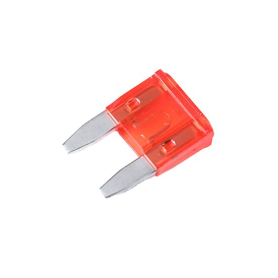 25 stk 10 Amp mini bilsikkerhetsledning Plug Play Utskifting av biler sikkerhetskabel kjøretøy Enkel inspeksjon sikkerhetskabelterminaler