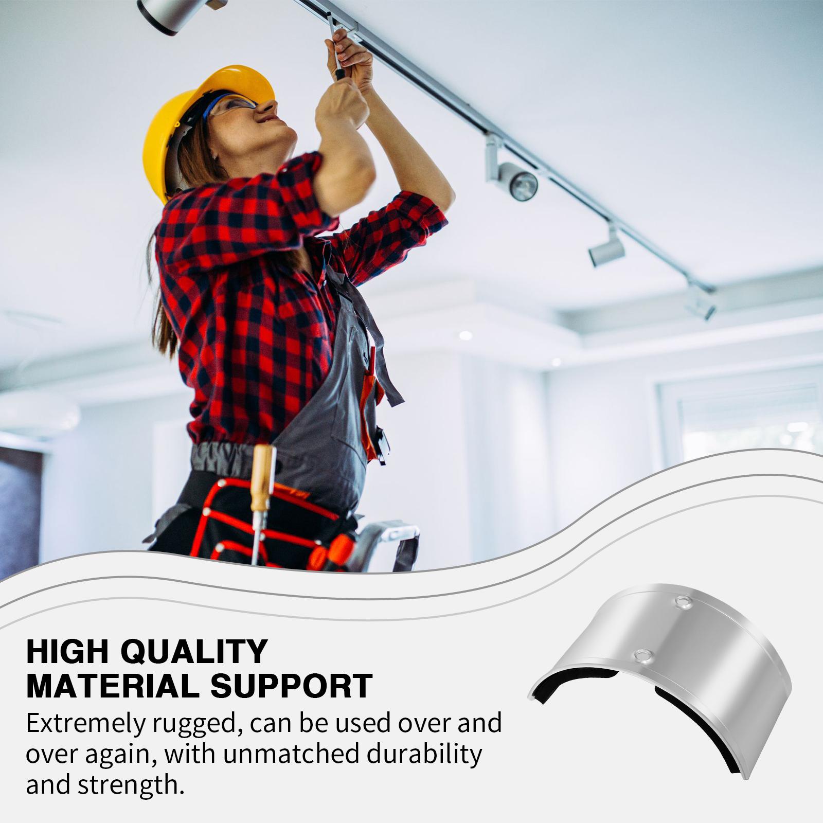 2PCS/Set Drywall Stilt Replacement Part Stilt Accessories Curved Plate for Fixed Legs Suitable for Home Improvement Plastering indigo