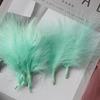 50Pcs Feather Turkey Hair Vascular Fleece, Dream Catcher Diy Corsage Earrings Headgear Hair Accessories Color Pendant Decorative Materials