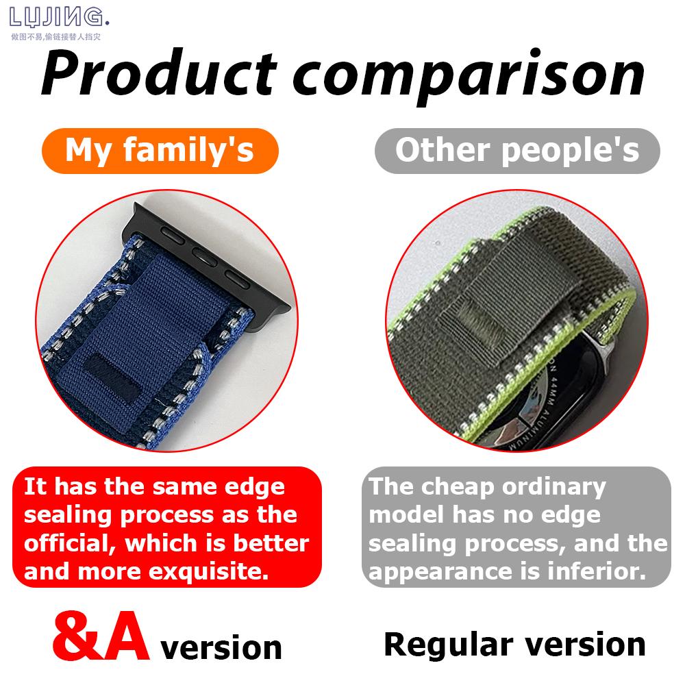 1:1 Trail Loop řemínek pro Apple Watch Ultra 3 49mm nylonový náramek iWatch Series 11 10 42/46mm SE3 7 8 9 40/44/45mm řemínek Ultra 2