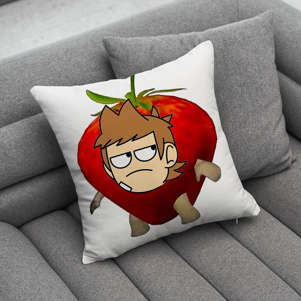 EEddsworldsS Web Drama Pillow Case Sofa Living Room Bedroom Headboard Backrest Cushion Square Cushion Nap Time