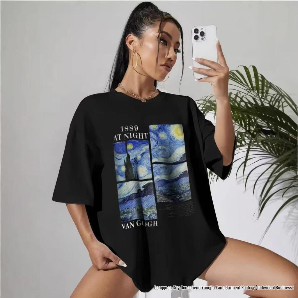 2026 Neues Retro-Mode 100% Baumwolle Kurzarm-T-Shirt - Stilvolles, Vielseitiges, Lockeres und Figurschmeichelndes Schickes Sommer-Top