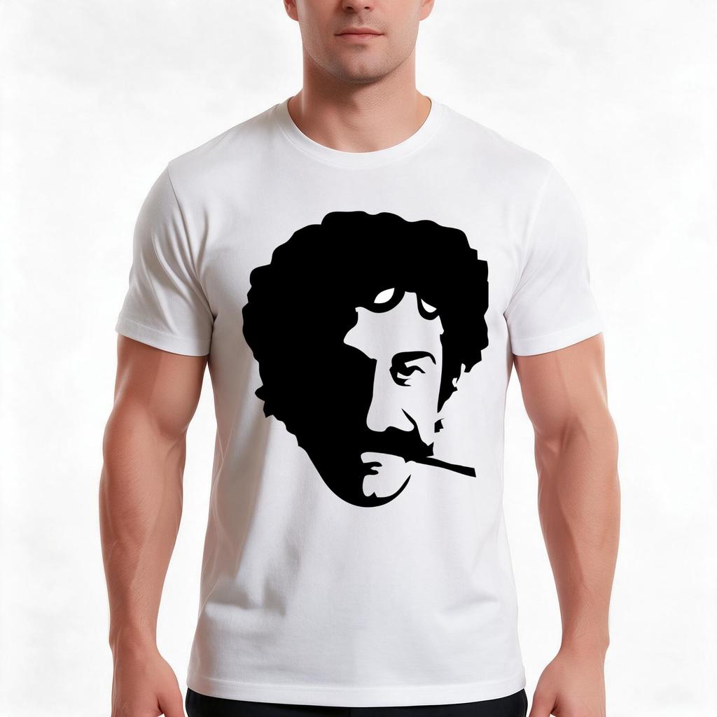 Hot Design Jim Croce Tshirt Summer Casual Cotton Tee Oversized Streetwear Tops Vintage Graphic Print Loose Fit Short Sleeve