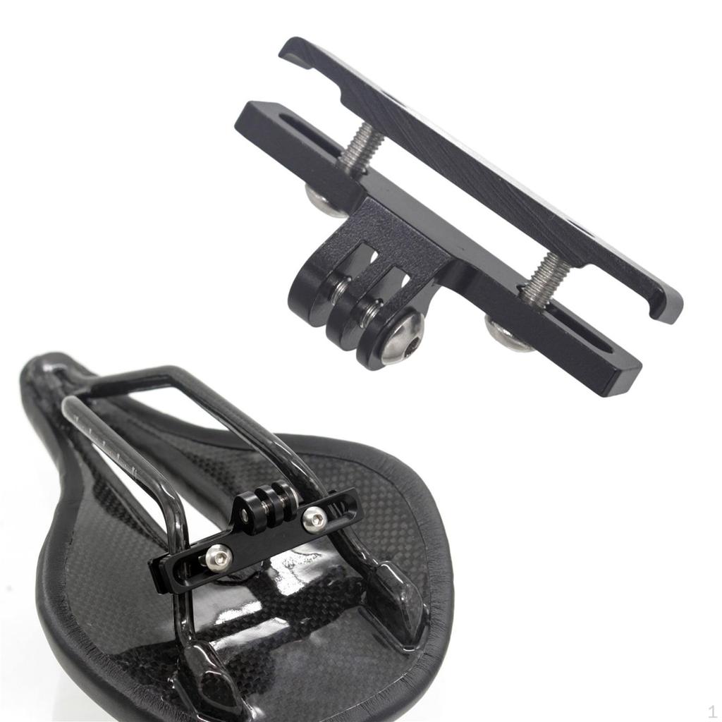 BRRNOO Kamerahalterung Fahrradsattel - Aluminium Kamera Adapterklemme Fr  Sportkameras & Rcklichter Actioncam Halterung Fahrrad
