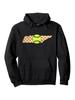 Volunteer State Tennessee Checkerboard Softball Hoodie - Black Pullover Sweatshirt with Orange & Yellow Accents