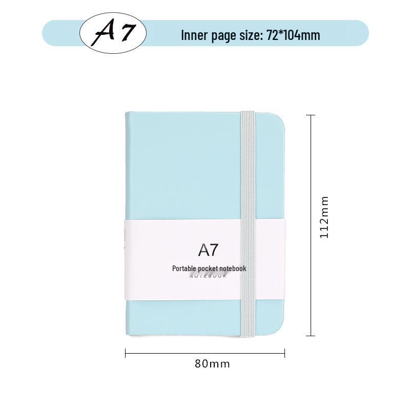 A6 Portable Mini Notebook Diary for Students
