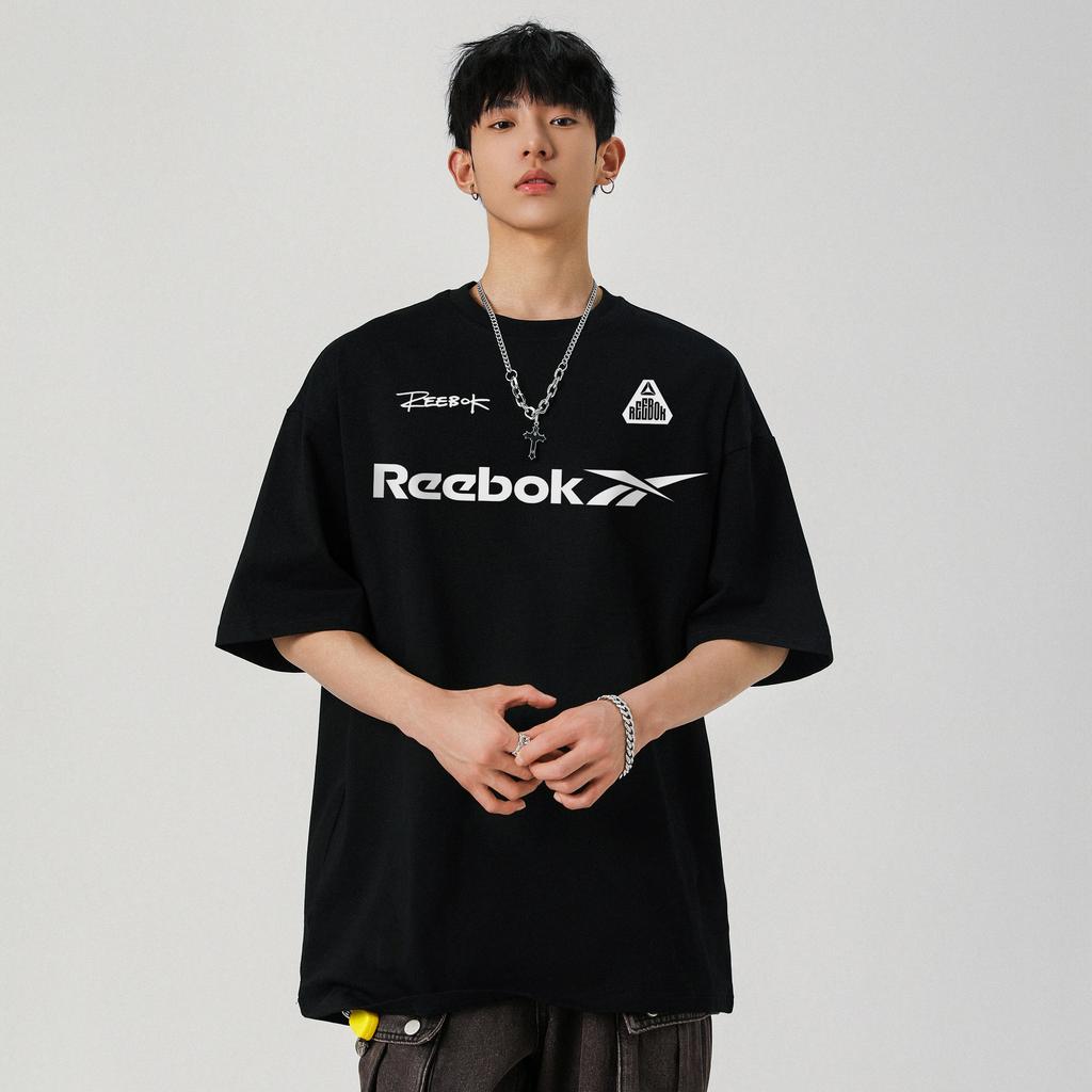 Reebok T Shirts Unisex Crew Neck Moderate Heavyweight 25SRMAX7U-2