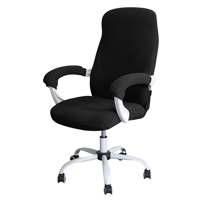 1 Par Capas Universais Elásticas com Zíper para Apoio de Braço Removíveis Spandex Capas para Apoio de Braço de Cadeira Protetor de Apoio de Braço para Cotovelo para Computador Escritório