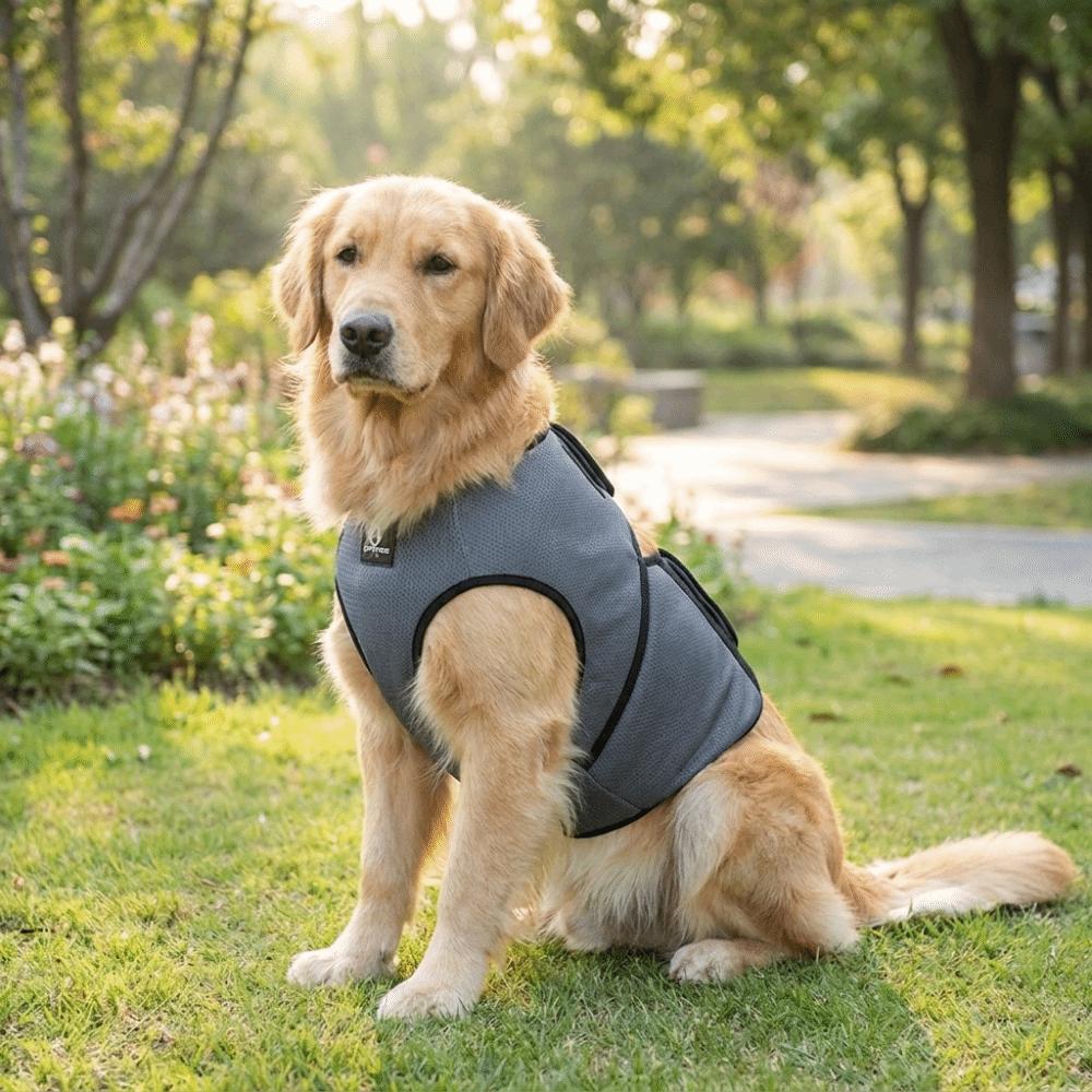 Soft Dog Anxiety Jacket Breathable Pet Anti-Frightening Vest Dog Soothing Clothes  Travel