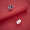 S925 Sterling Silver Retro Water Wave Spacer Beads for DIY Bracelets and Necklaces