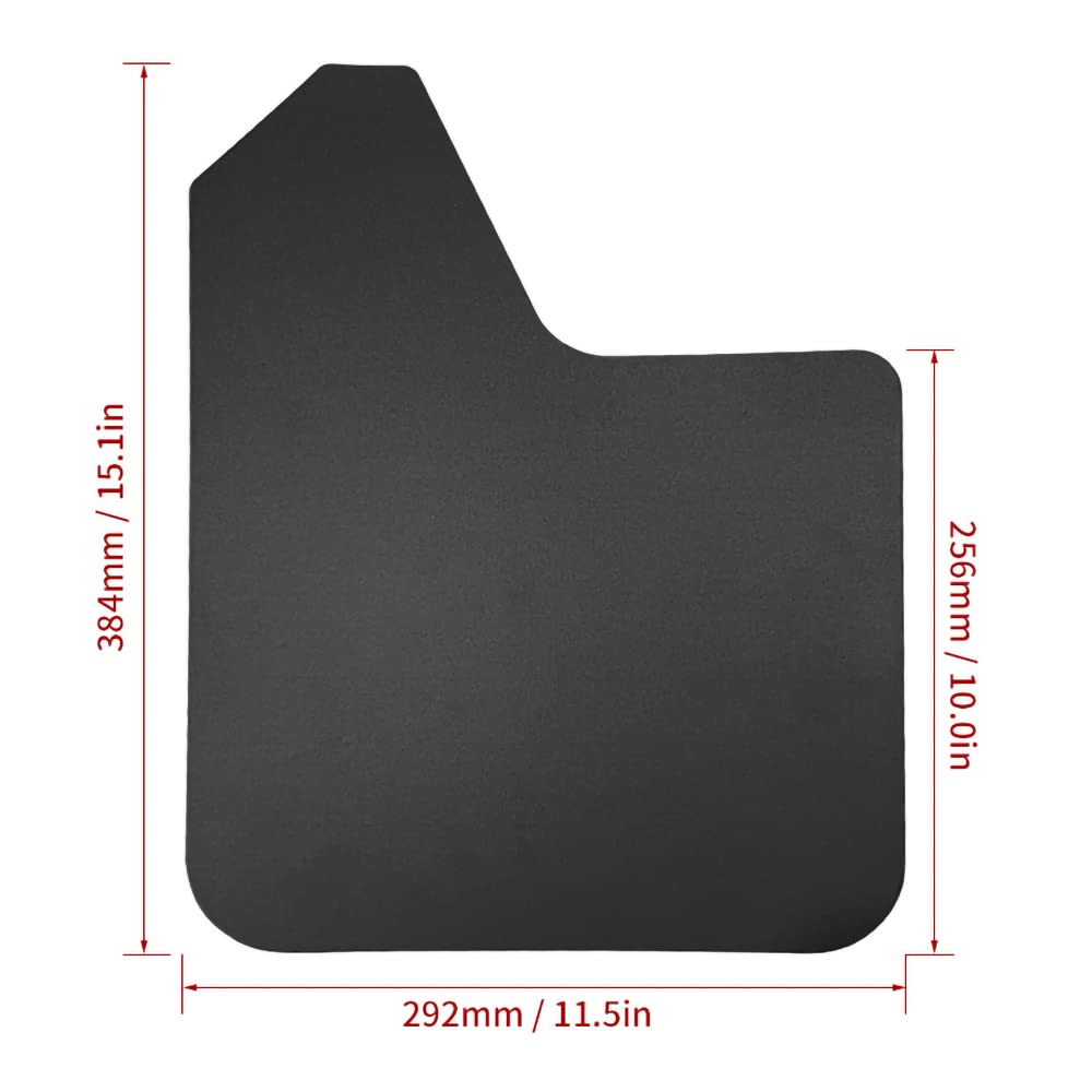Universal Car Mud Guards, Mud Flaps, Mudguards for Light Trucks, Cars, and Small Vehicles, Set of 4