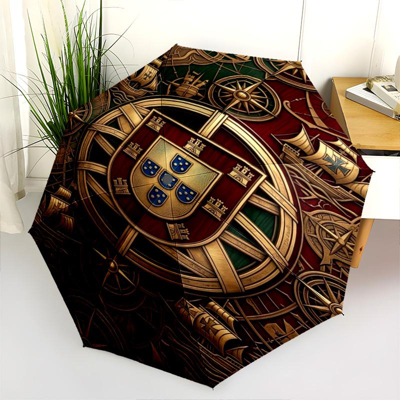 Maritime Heritage Exploration Folding umbrella Portable Suitable for all seasons Gift Umbrella Sun umbrella