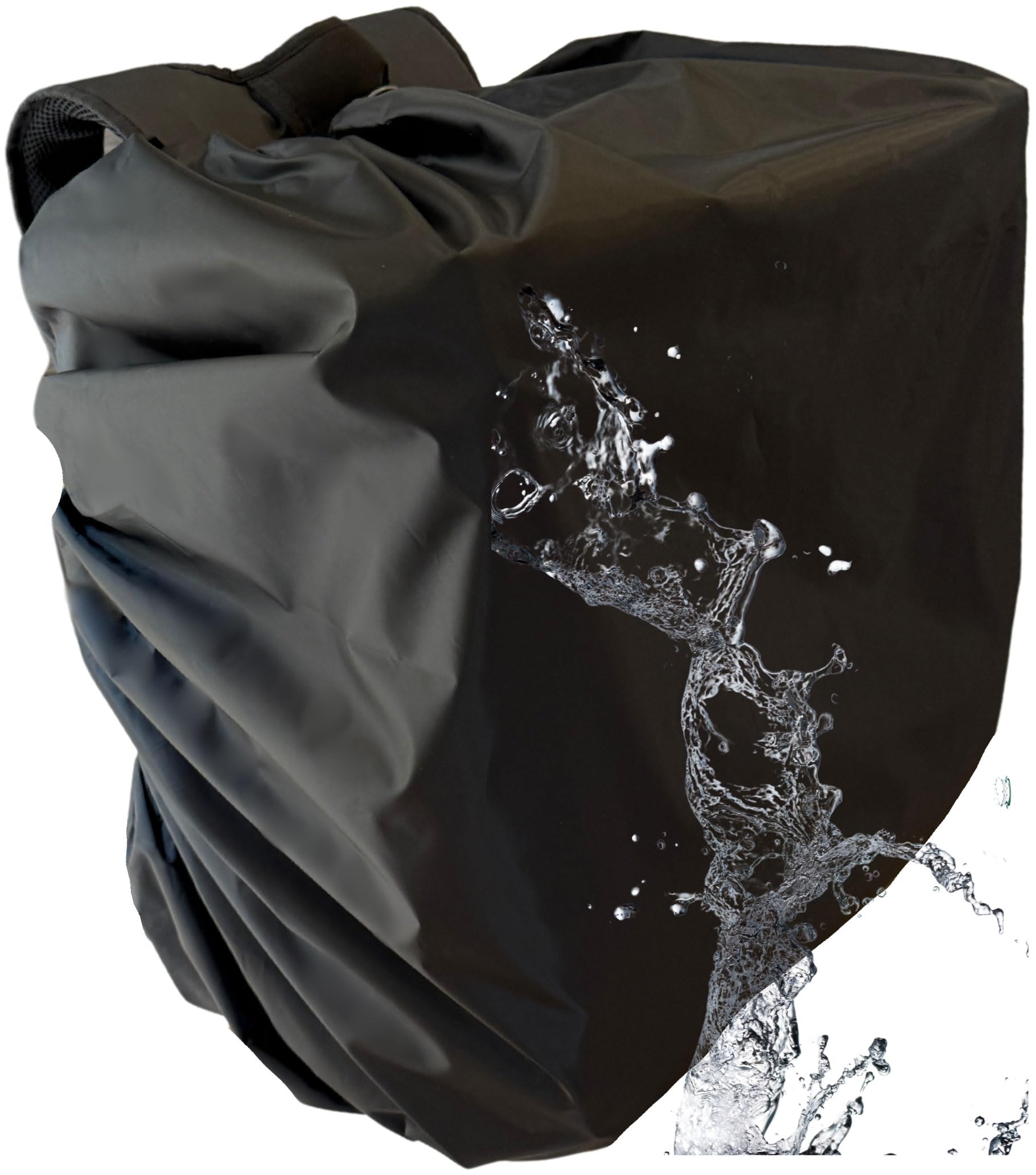 

BEACO Дождевик для доставки Uber Eats, чехол для рюкзака-сумки для доставки, не водоотталкивающий, (Сумка в комплекте) чёрный