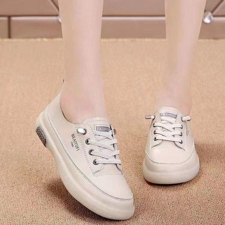 Flat shoes for women in the spring and autumn of 2025 new flat Oxford shoes soft soled breathable single tide shoes