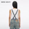 MISS SIXTY 2026 Summer Retro Washed Denim Jumpsuit