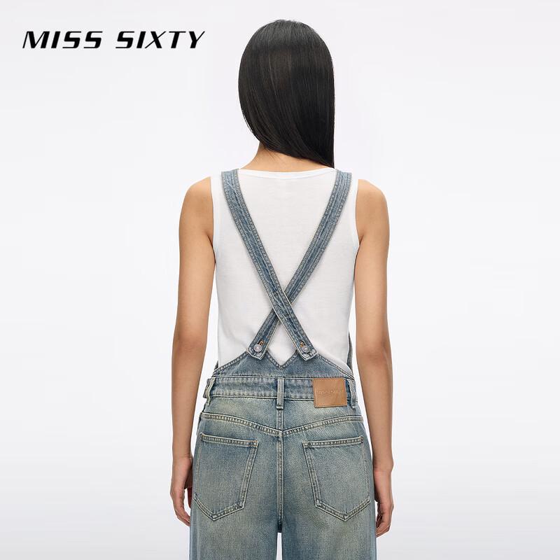 MISS SIXTY 2026 Summer Retro Washed Denim Jumpsuit