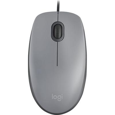 Mouse - Logitech - M110 Silent - 90% Noise Reduction - Ambidextrous Design - Wireless