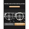 Coprivolante in Pelle Fibra di Carbonio Accessori Auto Per Hyundai Accent Aslan Avante HB20 i20 i30 i40 ix20 Parisi BAYON
