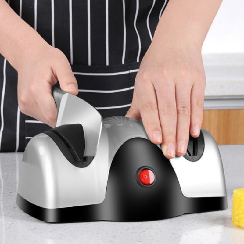 40W Multifunctional Double Sided Sharpening Equipment Automatic Sharpening Machine Household Electric Knife Sharpener