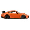 Bburago 1/24 Scale Porsche 911 (992) GT3 2021 Orange / Diecast Model Car, Finished Product, 18-21104 OG