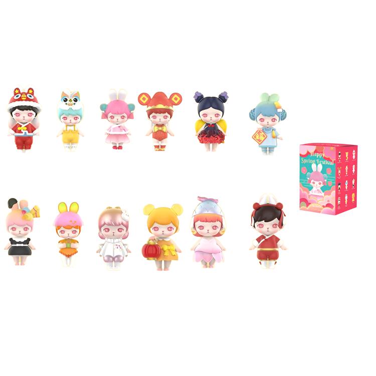 POP MART Bunny Happy New Year Collection Mystery Boxes, Single Mystery Box
