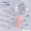 20pcs Nail Rhinestones Diamonds Crystals for Nail Art 3D Decoration Stones Set