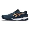 Asics Gel Resolution 9 Blu Francia Scarpe da Ginnastica da Uomo Oro Puro 1041A468-960