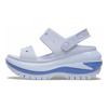 Crocs Sandales de plage à semelle épaisse et à roue lumineuse classique pour femmes, Dream-Blue 207989-5AF