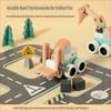 Wooden Children'S Engineering Vehicle Boy'S Variety Assembled Building Blocks Toy Car Set School Gift-Giving Educational Toys