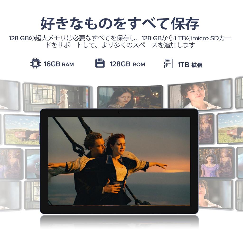 New Android 16 Tablet DOOGEE U10 Android 16 Tablet 16GB 128GB 1TB Widevine L1 5060mAh Charging 5G WiFi OTG Wireless Projection Split Screen FM