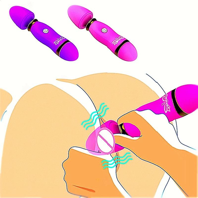 12 Speeds Powerful Magic Wand Vibrators AV Stick Dildo Vibrator Clitoris Stimulator G-spot Massage Orgasm Sex Toys For Women