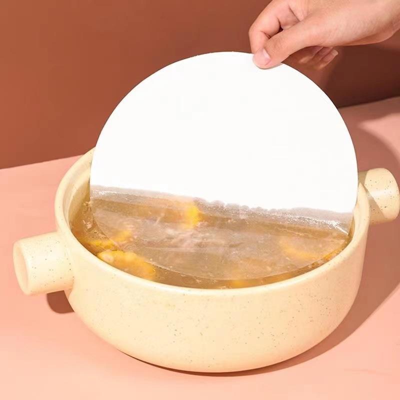 50 pezzi di carta assorbente per olio da cucina, filtro per zuppa, per rimuovere l'olio, pellicola assorbente per olio alimentare, accessori da cucina