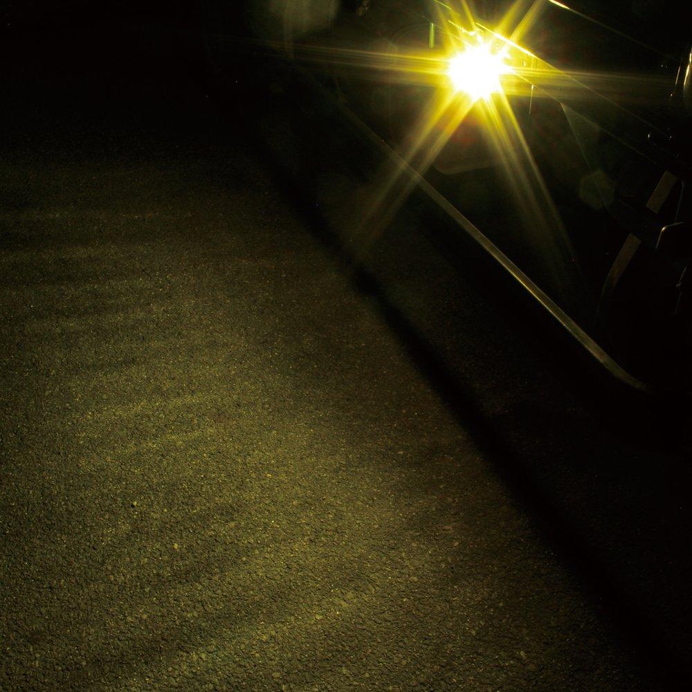 Tsuchiya Yac Yellow LED Cross Line Marker for Vehicles CE-171 12/24V