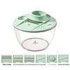 Vegetables Salad Spinner Lettuce Leaf Vegetable Dehydrator Multifunctional Vegetable Washer Bowl Salad Vegetable Dryer Mixer