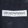 Emporio Armani 90s Wool No Color Jacket 38 Navy Old Women Used