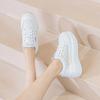 Panda Color Scheme Platform Single Shoes Women's Spring and Autumn 2025 New Little White Shoes Casual Small Fragrant Wind Board Shoes Popular Wome