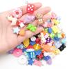 Resin Duck Mushroom Donut Bear Pendant DIY Earrings Keychain Accessories