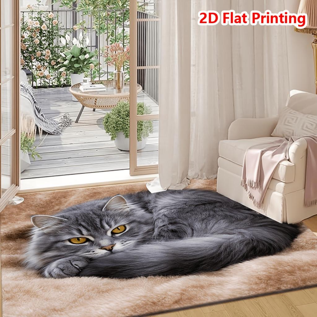 1Pcs Anti Fatigue Kitchen Rugs, Fun Door Print Waterproof Non-Slip Thick Cushioned Mat Comfort Standing Mat