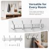 Stainless Steel Coat Hook Silver Coat Hanger Practical Towel Rack  Home Office