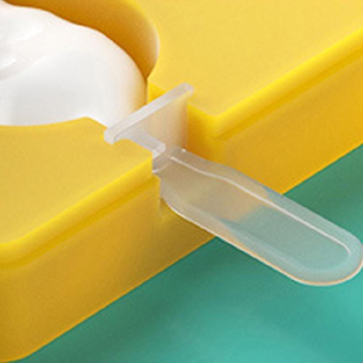 Fußform Eis am Stiel Formen Eis am Stiel Eis am Stiel Form Tablett Eiswürfel Herstellungswerkzeug Kuchen Süßigkeiten Form mit Deckeln & Stiel
