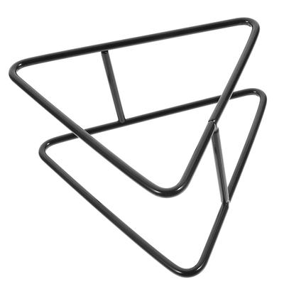 Coaster Storage Rack Espresso Kitchen Gadget Multi-purpose Iron Cup Mat Organizer Bracket Gadgets Desktop for Home